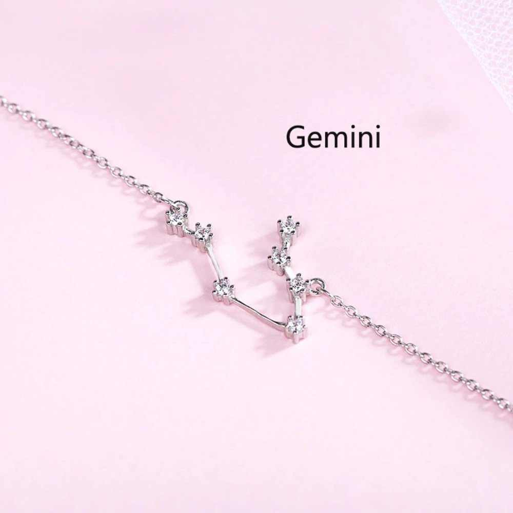 NEW Silver Zodiac Bracelets - Gemini